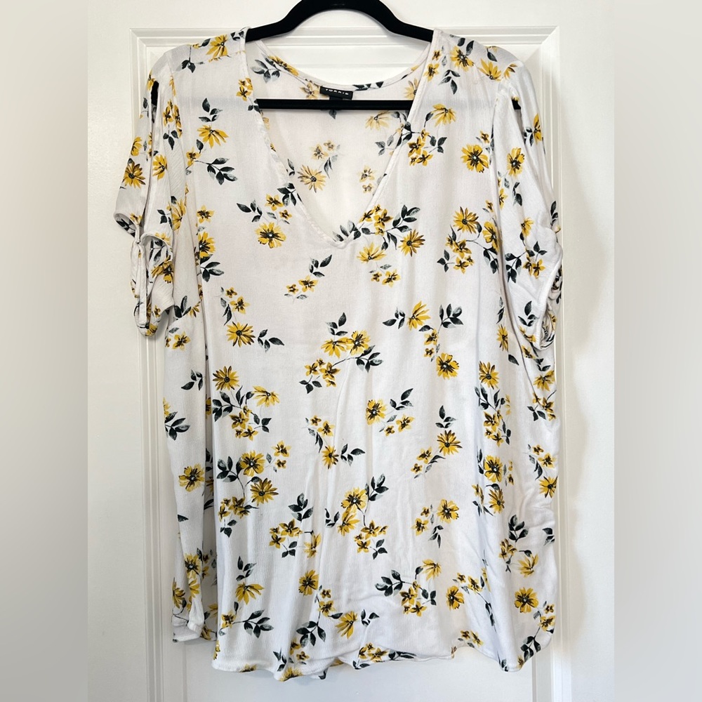 Torrid Cold-Shoulder Top